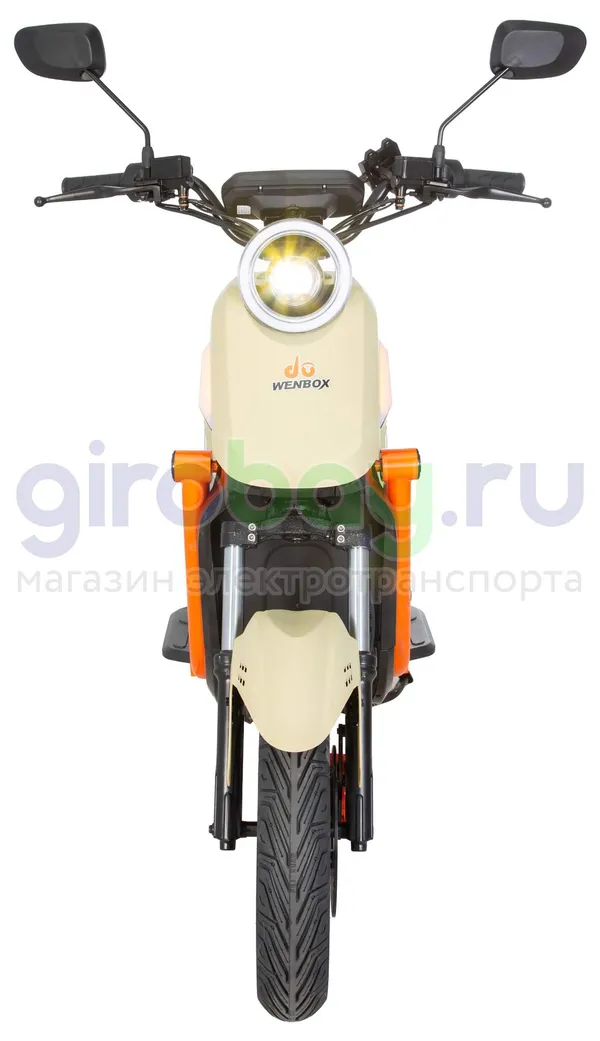 Электроскутер WENBOX U2 1500W (60V/45Ah) - Бежевый фото №10