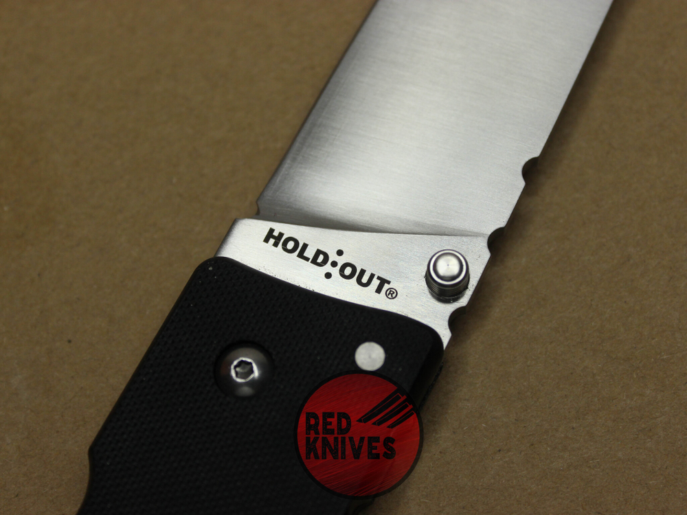 Нож Cold Steel Hold Out 6 (XL) - рукоять черный G10