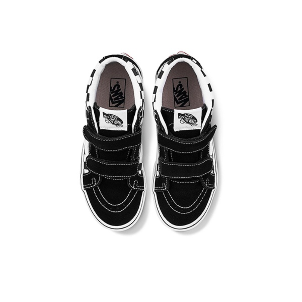Детские кеды Vans Sk8-Mid Reissue V 'Checkerboard - Black White' VN00018THRK