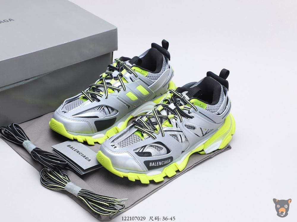 Кроссовки Track Trainers Grey/Green