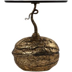 Столик декоративный Царский орех Золото
