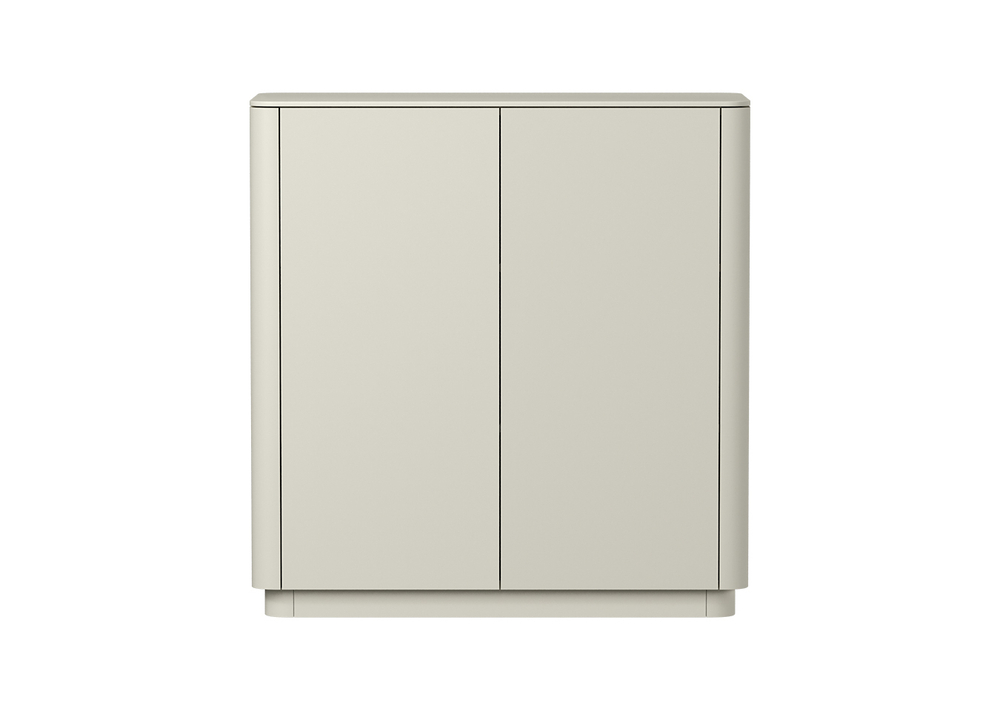 Шкаф Tammi 2 двери низкий (дымка)