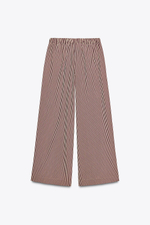 Брюки свободного кроя в полоску — zw collection