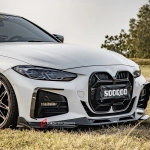 Карбоновая губа переднего бампера для BMW 4 серии G22 G23 2020+ БМВ