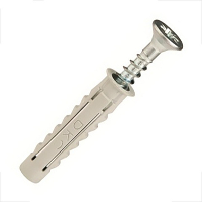 Саморез 4,5х40 мм с дюбелем V6 DKC CM06522