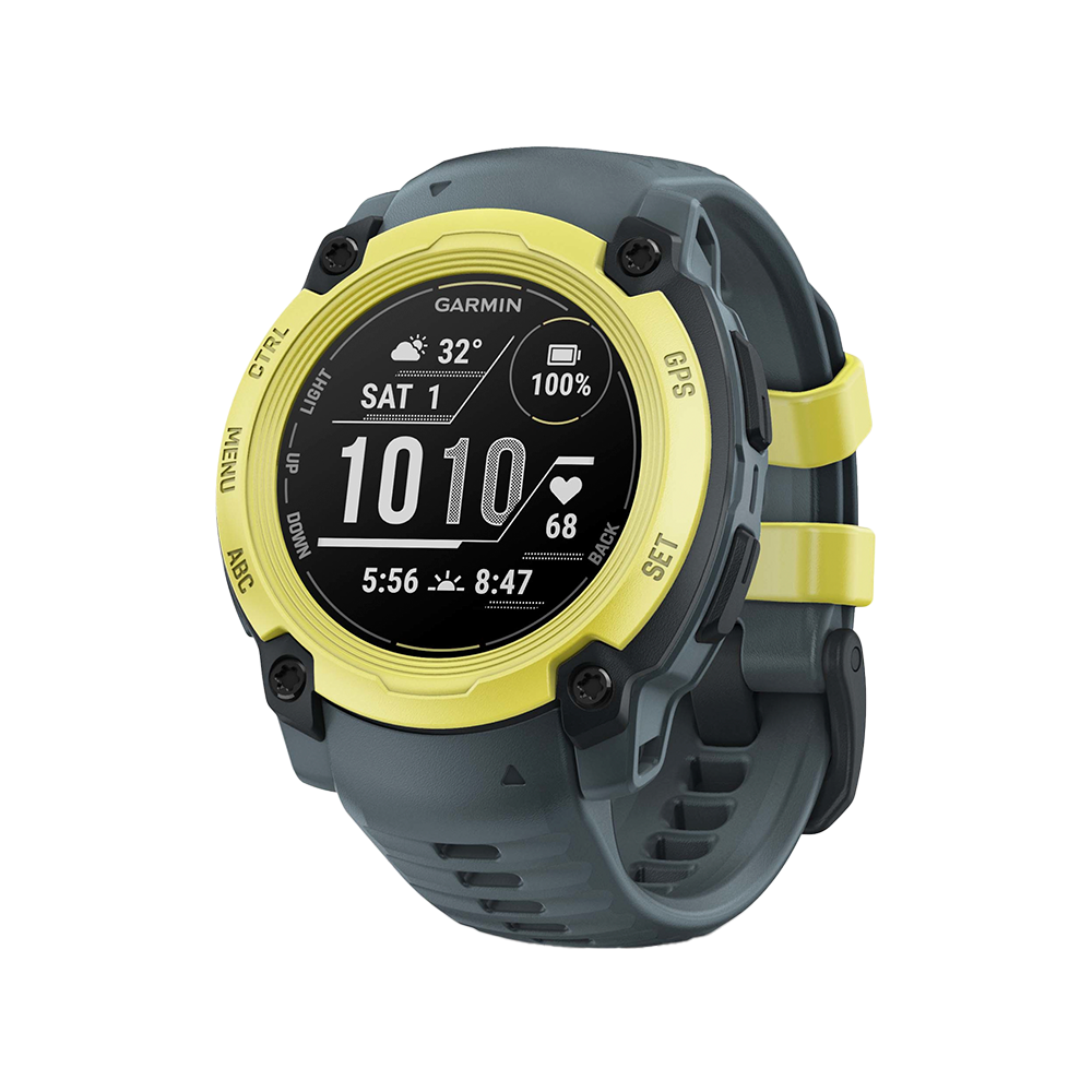 Умные часы Garmin Instinct E, 40mm, Electric Lime with Twilight Band (010-02932-01)