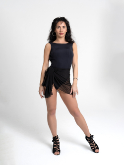 Юбка для танцев на завязках, сетка