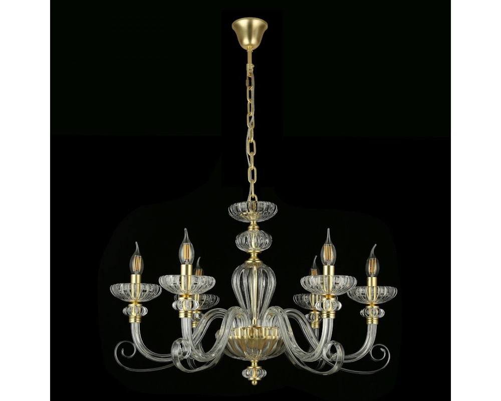 Подвесная люстра Newport ANNETTE 8626/C mat.soft gold clear, М0071526