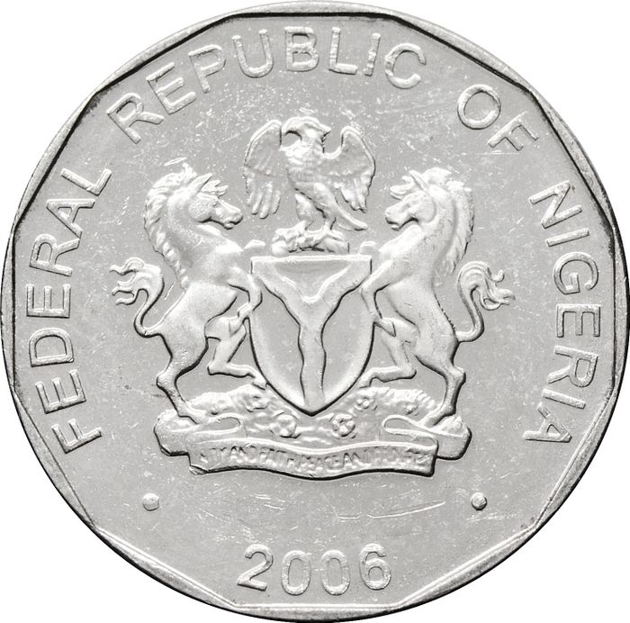 50 кобо 2006 Нигерия XF-AU