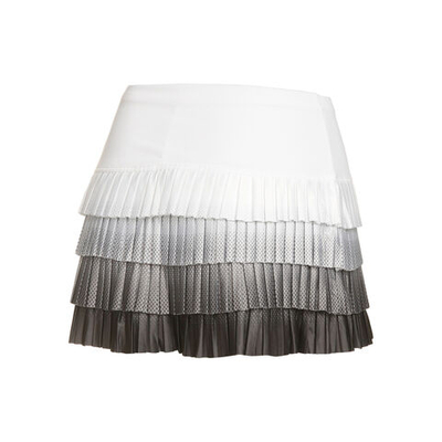 Женская теннисная юбка Lucky in Love Ultra Wave Pleated Skirt Women - White, Grey