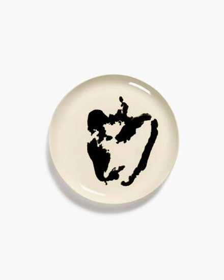 Набор обеденных тарелок White Pepper Black Feast, 26.5 см (2 шт.)