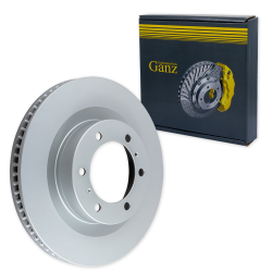 Диск тормозной GANZ передний с покрытием Toyota Land Cruiser 4.03.0D-4D 03 Арт.: GIJ06100