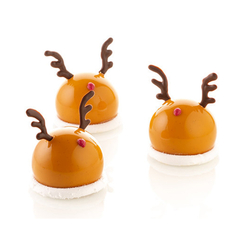 Форма для приготовления пирожных Dolce Tartufo 17x30см силиконовая Silikomart