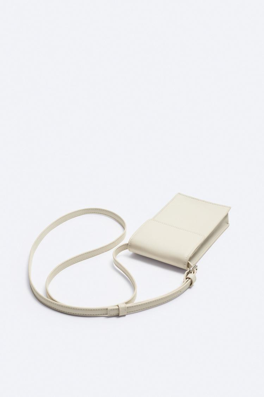 ZARA ЧЕХОЛ ДЛЯ МОБИЛЬНОГО ТЕЛЕФОНА С КЛАПАНОМ, ЭКРЮ