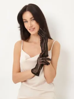 Перчатки в сетку