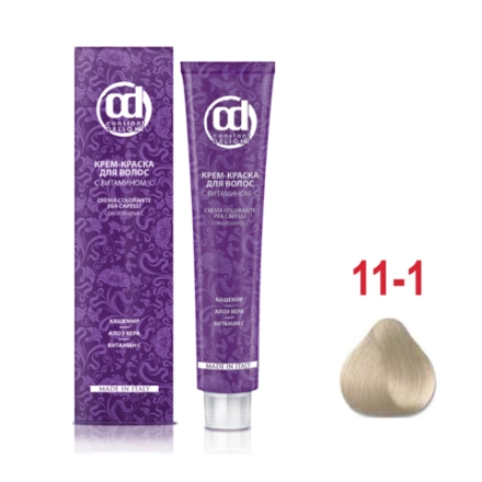 11/1 краска с витамином С для волос, экстра светлый блондин сандре 100 мл