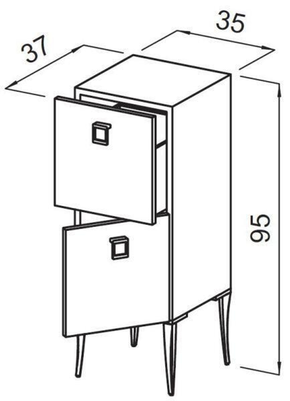Тумба CABINET SHOP GG