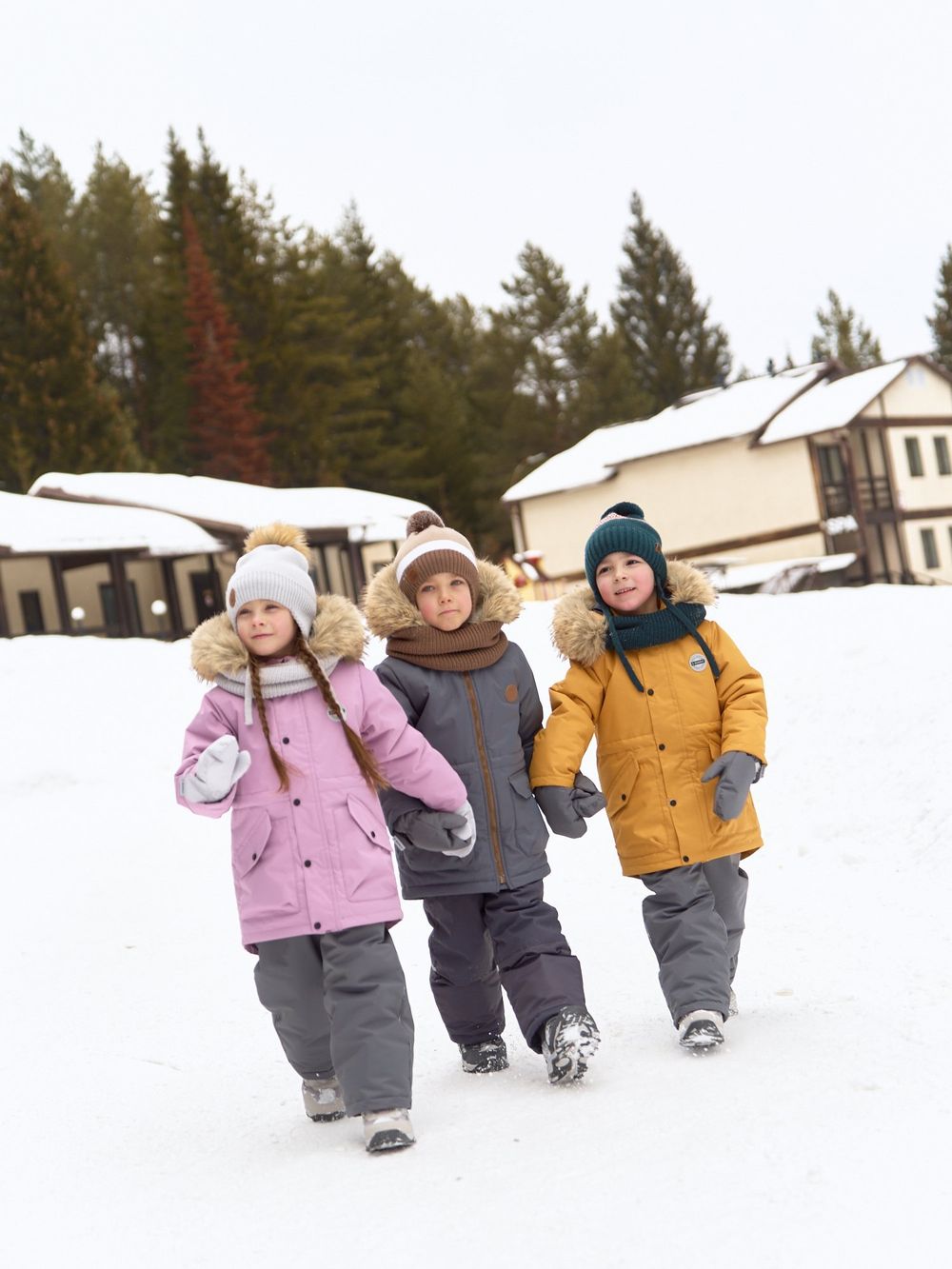 Парка зимняя "Горчица"