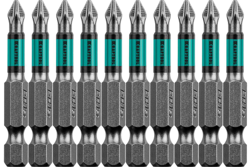 Биты профессиональные KRAFTOOL Optimum Line PН1, 50 мм (цена за 1 биту)