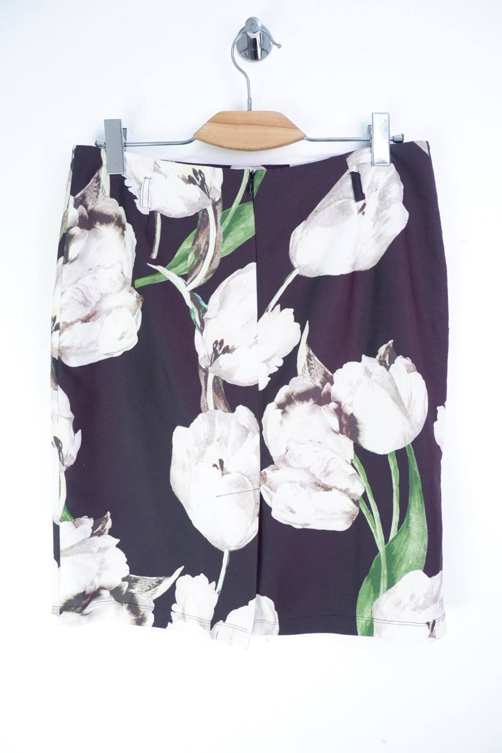 Юбка Guzella с крупными цветами, маркировка 44, визуально 50 размер