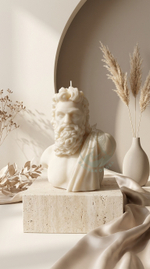 Свеча "Зевс-Громовержец. Бюст"