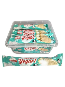 Печенье хрустящие трубочки со вкусом йогурта 25 г * 20 шт