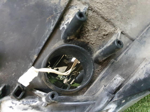 Битая Фара правая BMW 5er F10 (2009-2013) ксенон