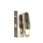 Расческа для волос зеркальная короткая ручка