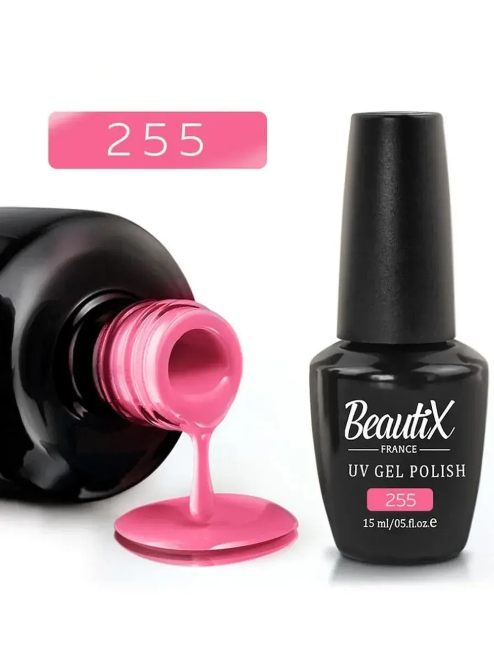 Beautix Гель-лак UV Gel Polish, 15 мл №255