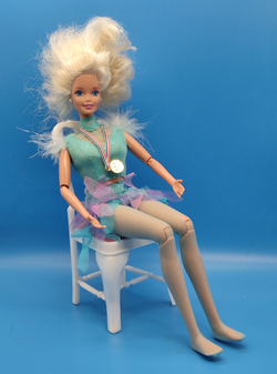 Кукла Барби 90х винтаж Barbie Olympic Skater 031042