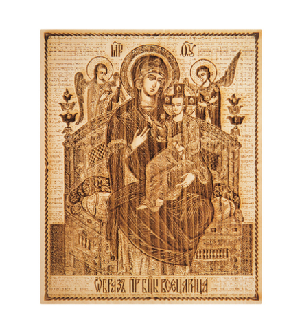 Народные промыслы КД-11/115 Икона малая «Божией матери Всецарица»