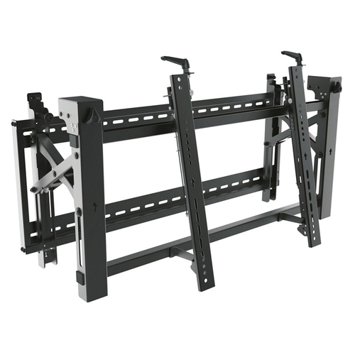 ErgoFount BWM-03-46T Модульное настенное выдвижное крепление для видеостен из дисплеев диагональю 45–70'' (push in – pop out), черное