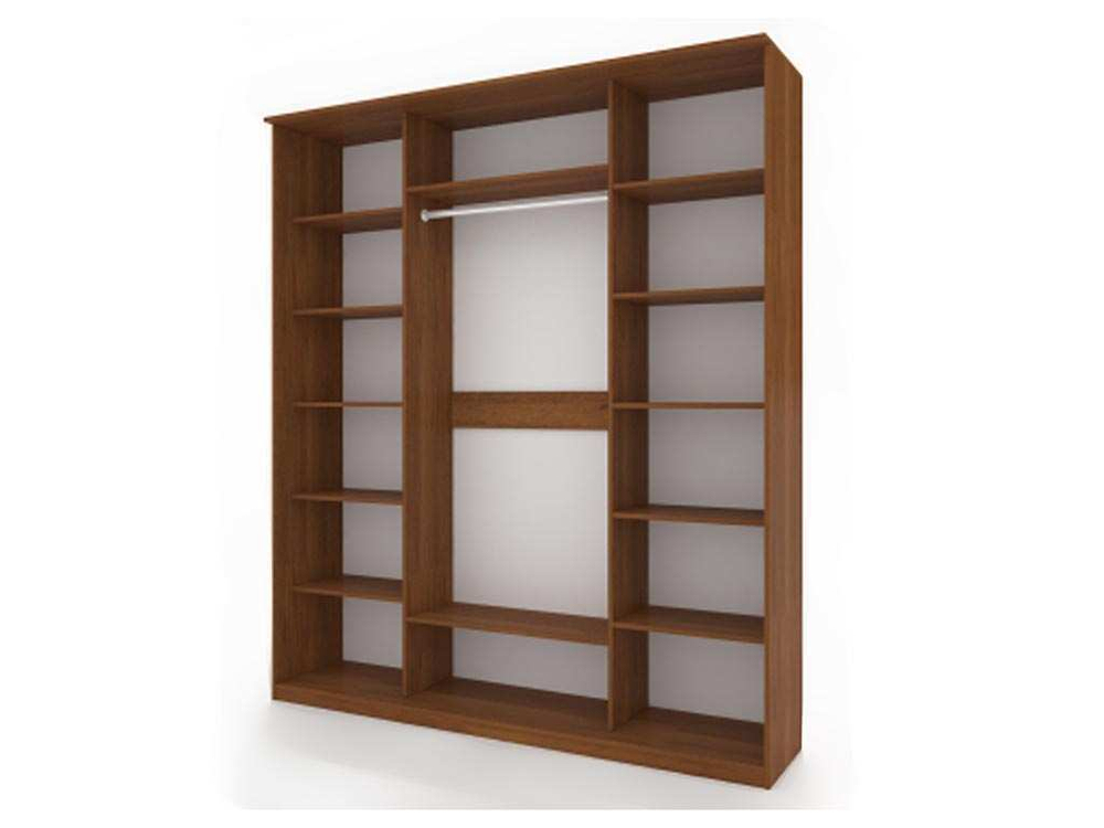 Шкаф купе Модерн 2076х600 3-х дверный 3-х секционный глухой ясень