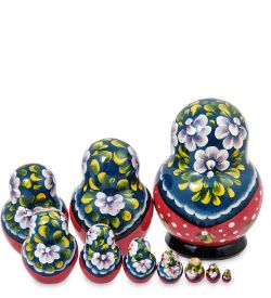 Народные промыслы МР-39/ 1-B Матрешка 10м «Лидия»