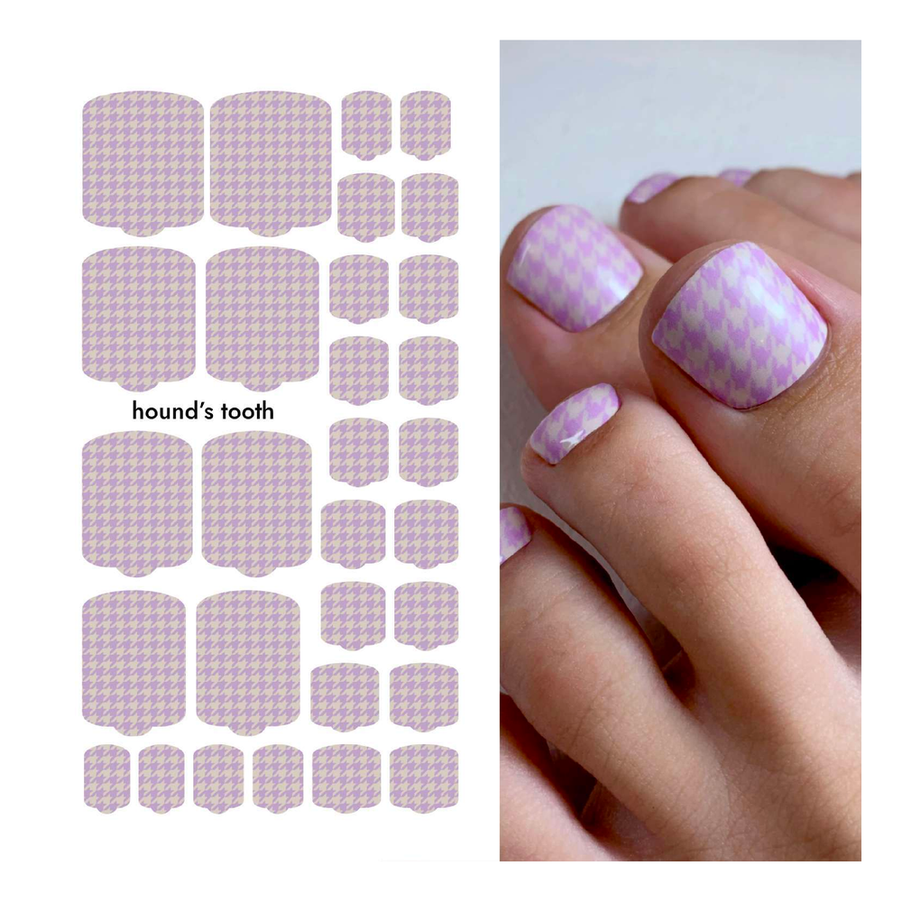 Пленки для маникюра Provocative Nails hound’s tooth