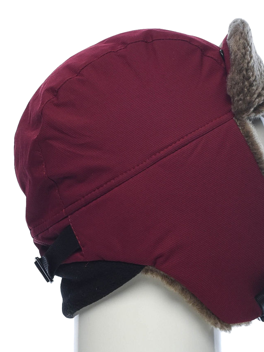 Шапка-ушанка Extreal Стрит Мех барашек Коричневый Мембрана Breathable XL(58-59) Красный