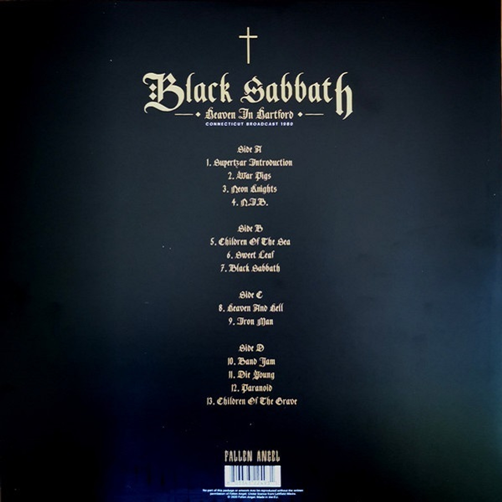 Black Sabbath / Heaven In Hartford (2LP)