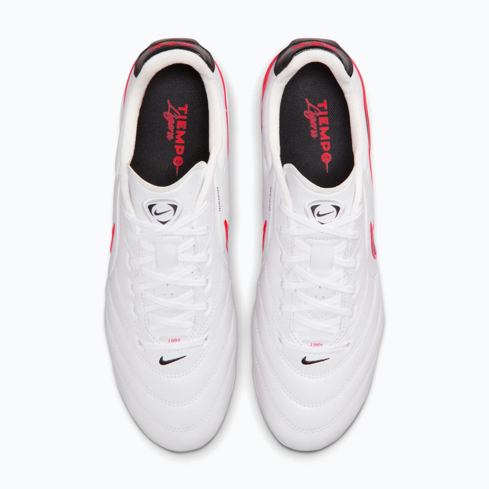 Футбольные бутсы Nike Tiempo Ligera Pro FG white/bright crimson/black