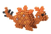 Hama Набор термомозаики Midi 2500 шт + Динозаврики 3D (3250)
