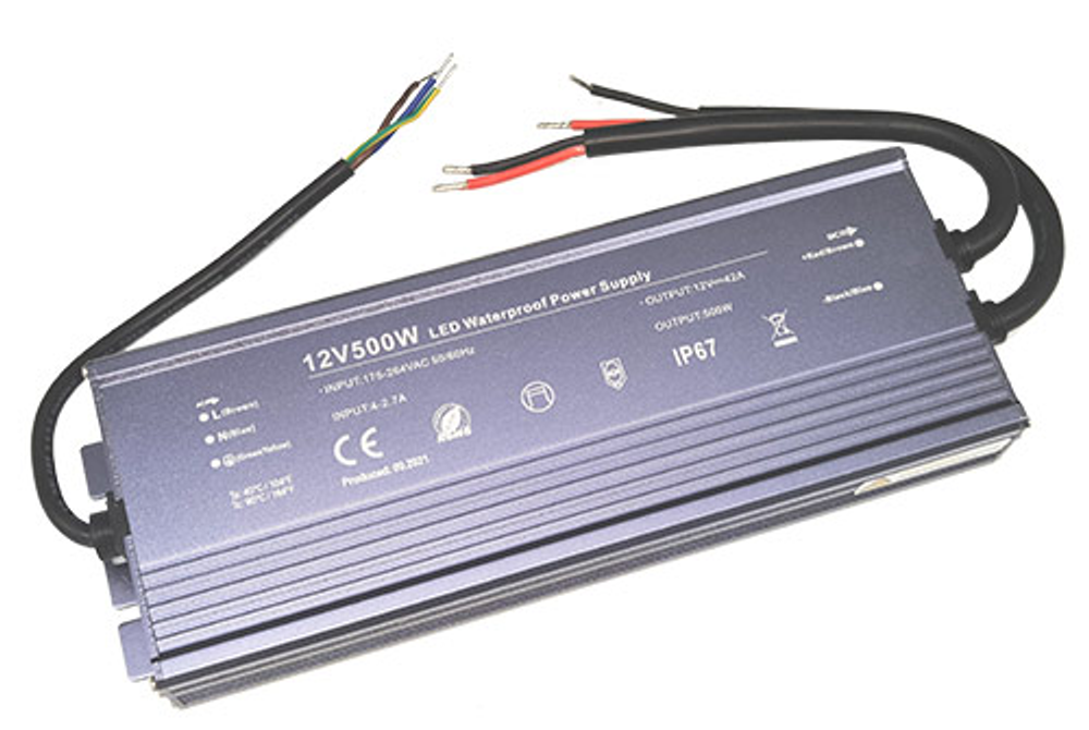 Блок питания для с/д ленты 12В IP67 30 Вт (50)