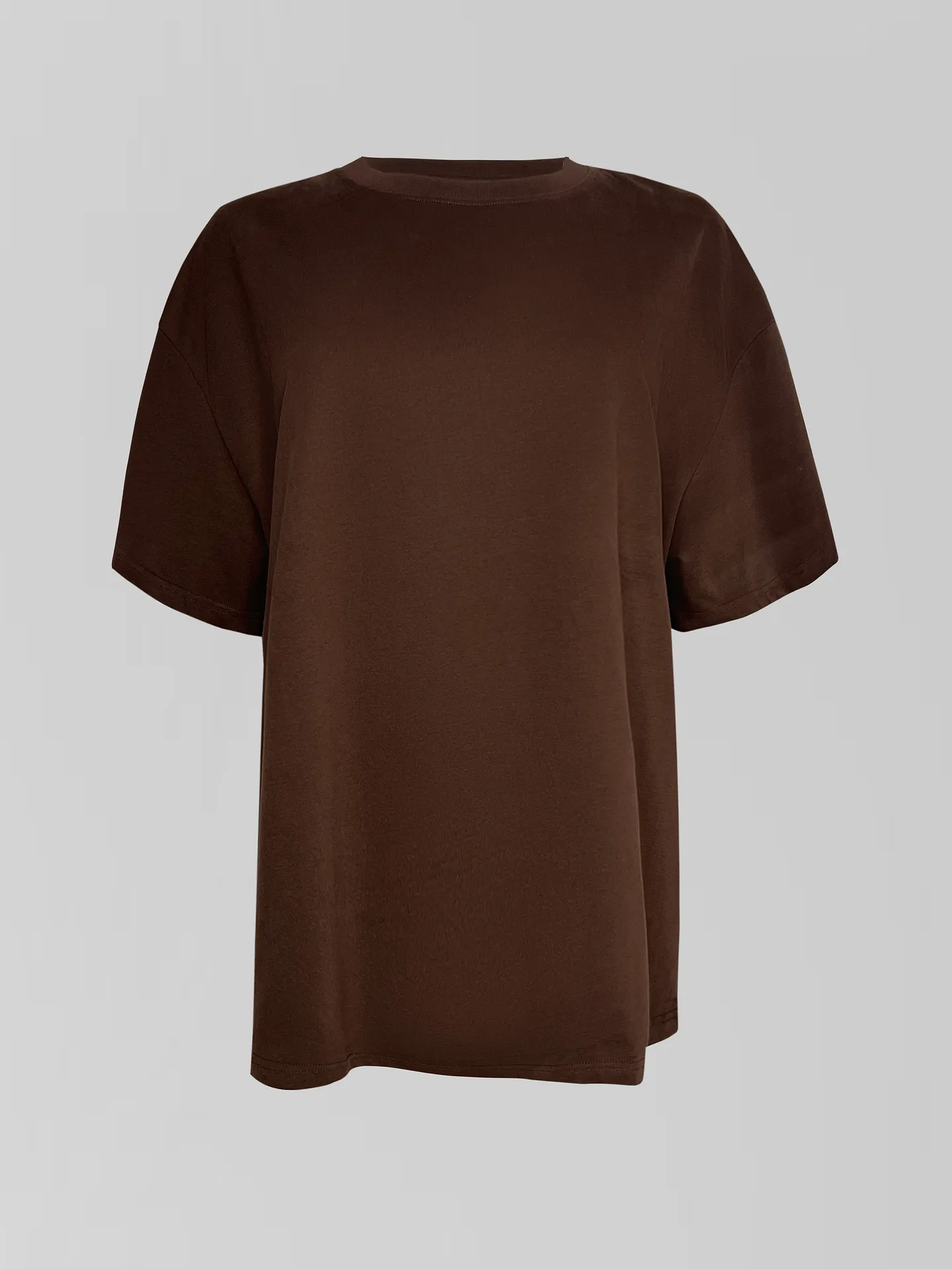 Футболка Miss Diva 50002 однотонная свободная