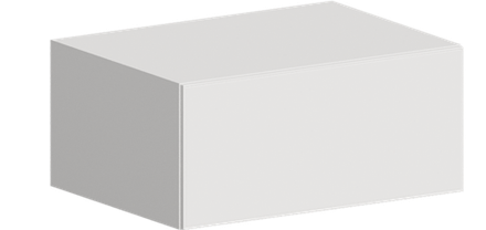 Кухня Модуль ШВГ 810 Ликата / Белый Софт