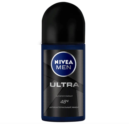 Nivea Men део шарик мужской ultra антибактериальный эффект 50 мл. 6*30*