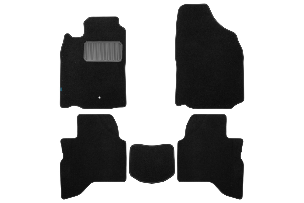 Коврики в салон Klever Premium MITSUBISHI Pajero Sport I 1998-2004, 2004-2008, внедорожник , 5 шт. (текстиль) Klever.KLEVER03350722110KH