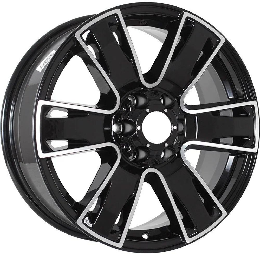 K&amp;K Севенна 7x17 6x139.7 ET 33 Dia 100.1 (алмаз черный)