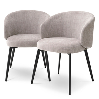 Стул (сет из 2х) Dining Chair Lloyd with arm set of 2 арт.115993