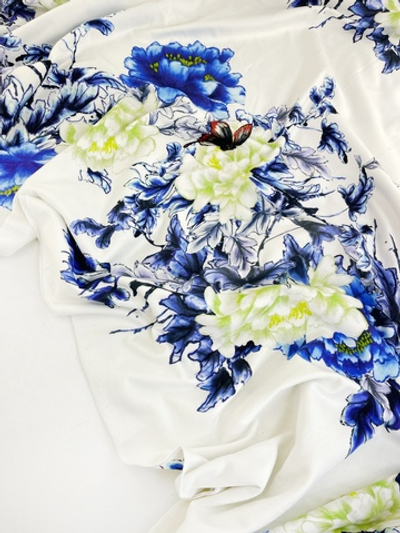 ЯПОНСКАЯ ЗИМА №24 - Футер 2х-нитка с лайкрой, пенье Didgital