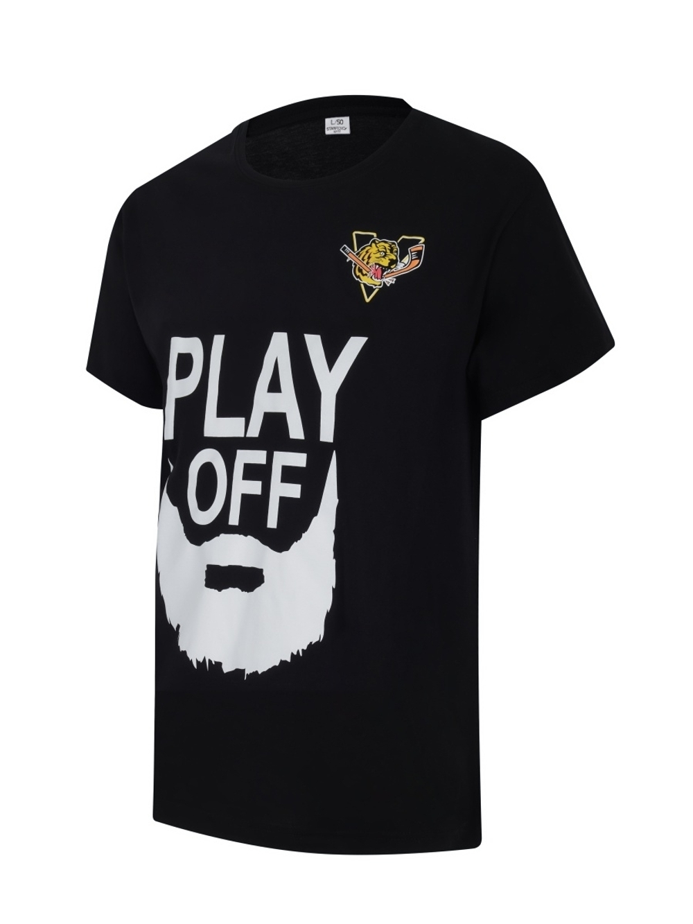 Мужская футболка черная "PLAY OFF"