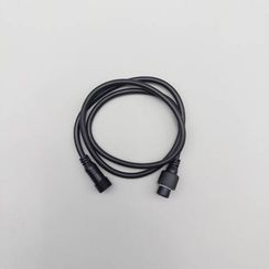 Соединитель 1 м. для бахромы, занавесов и нитей, 220В., провод черный каучук, IP65, LTC (LLS1M-1)