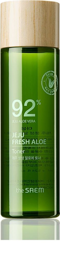The Saem освежающий увлажняющий тоник Jeju Fresh Aloe 92%